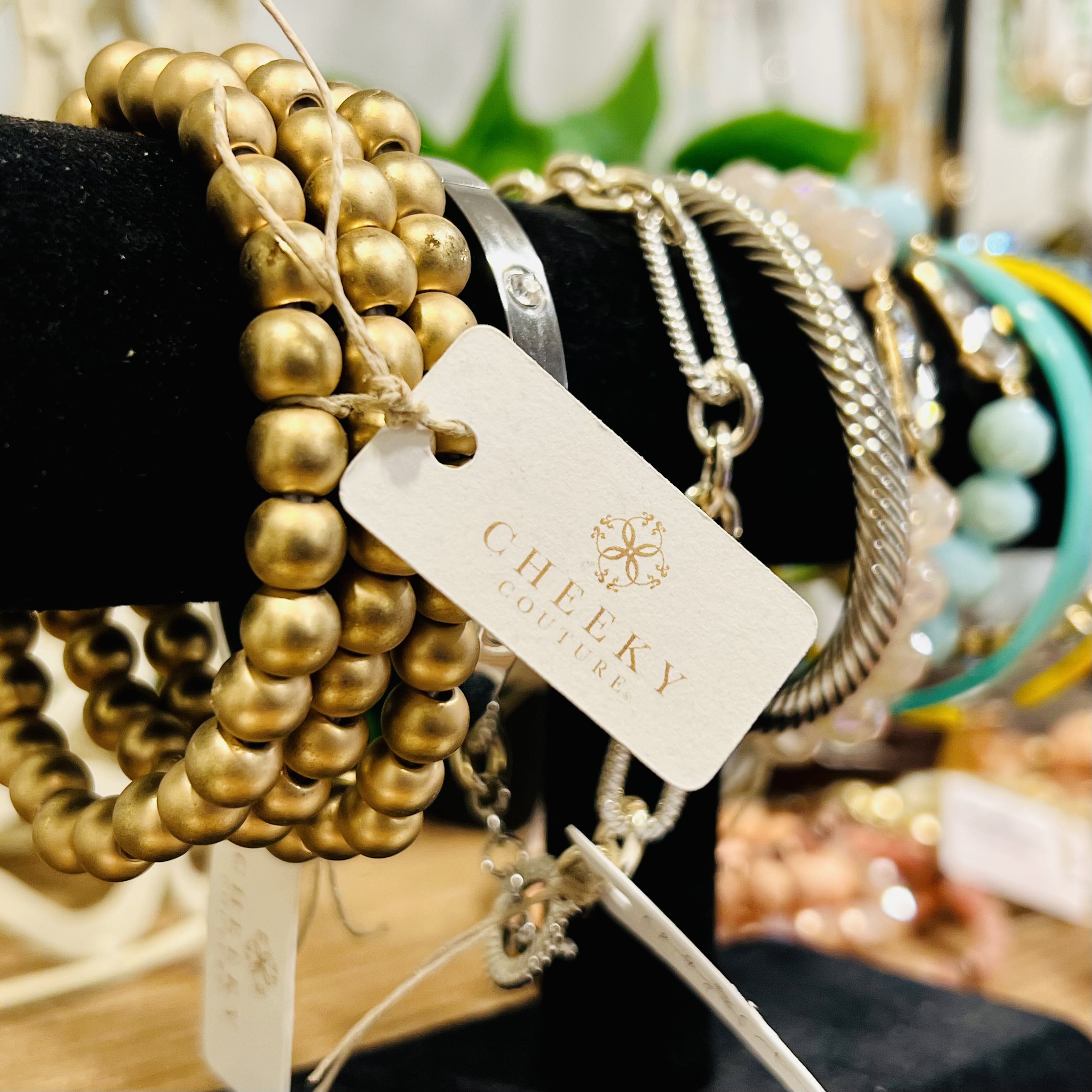 Create your friends a goody bag including a a piece of homemade jewelry from Cheeky Couture to match each of your friends’ personal styles!