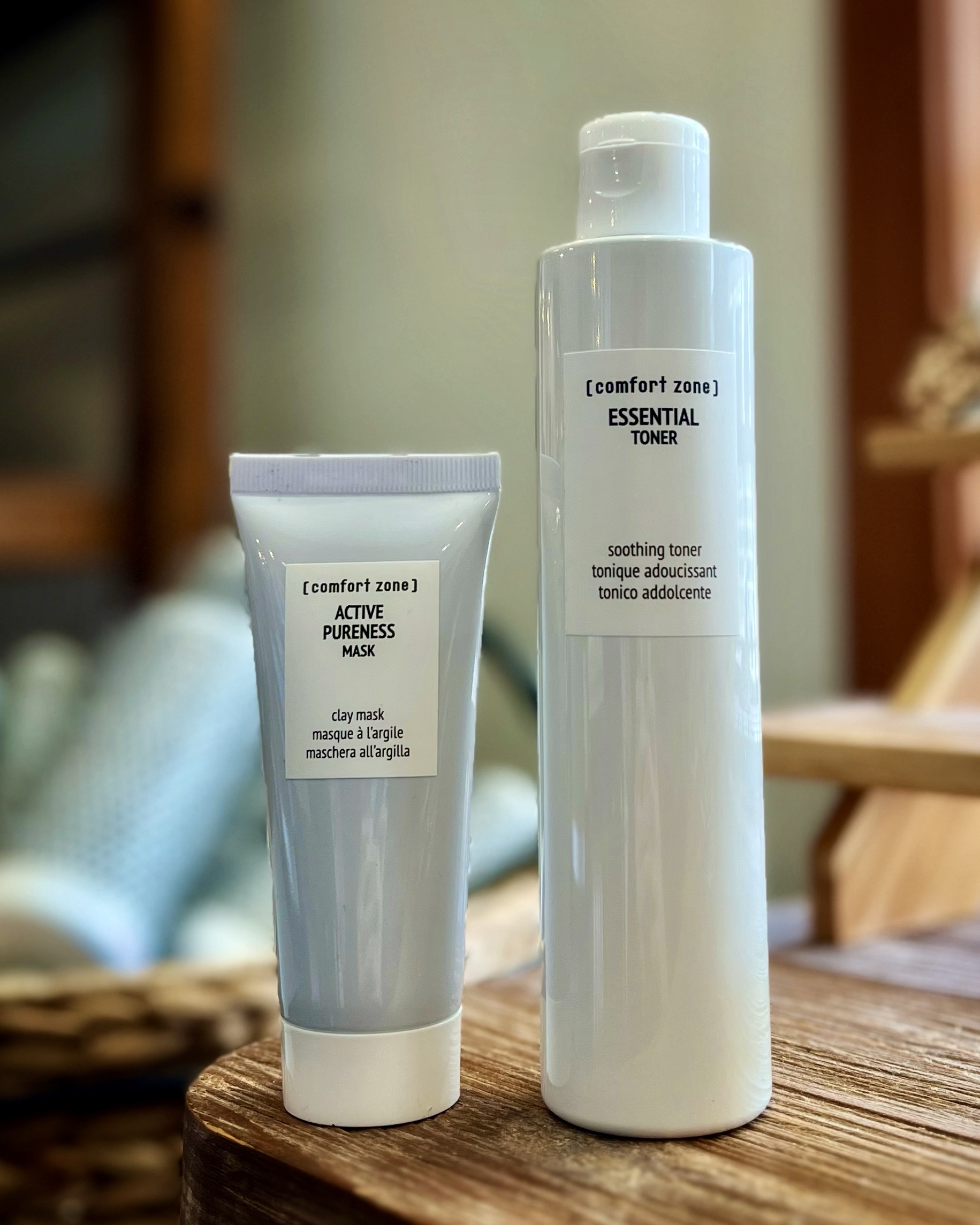 Comfort Zone Active Pureness Mask and Essential Toner