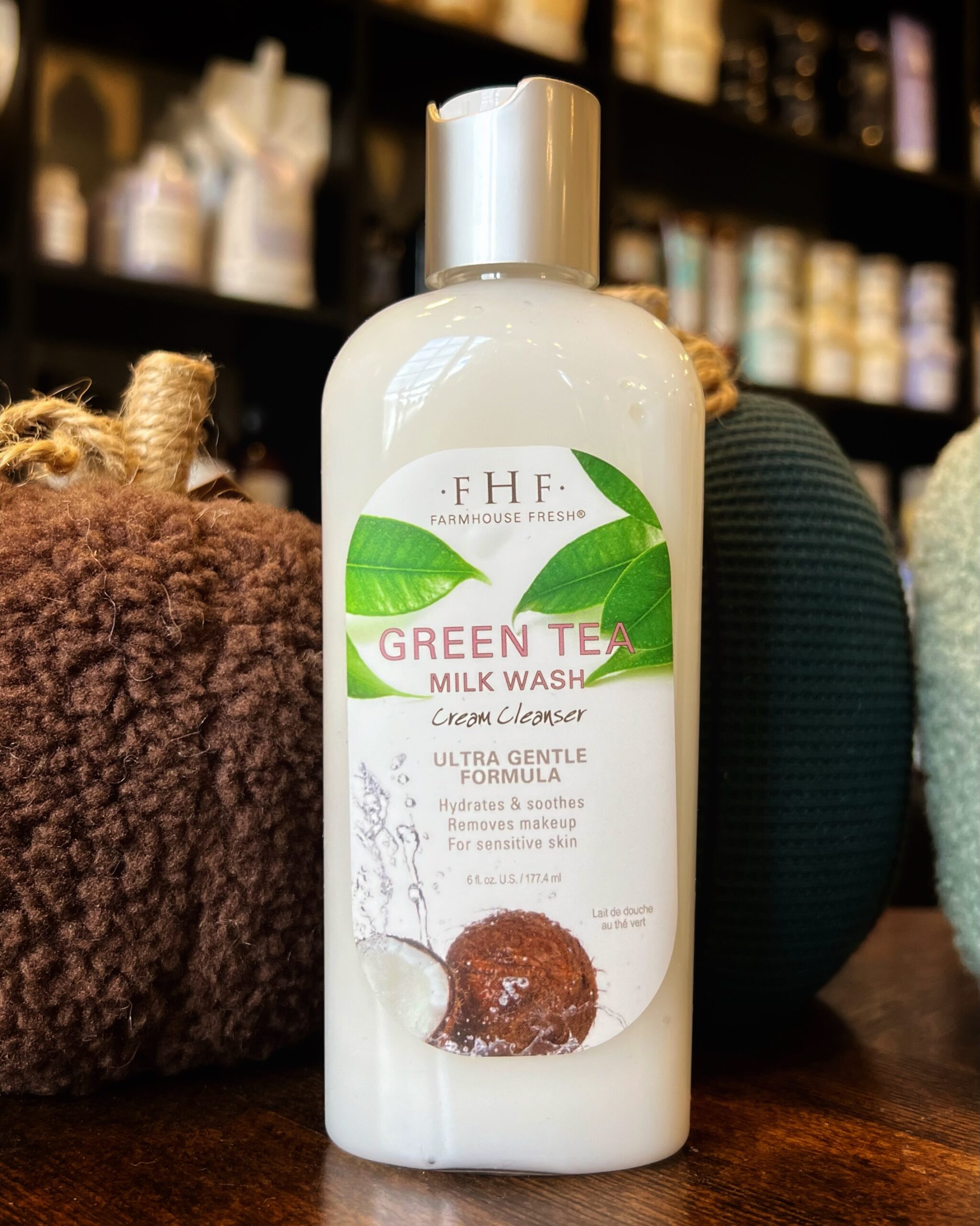 FarmHouse Fresh Green Tea Milk Wash Facial Cleanser.